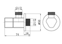EMPOLO JF107	Angle valve