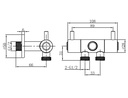 EMPOLO JF111 Angle valve Chrome