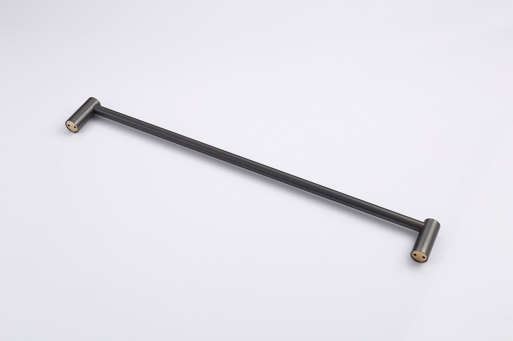 97101GM 60cm single towel bar	gun metal