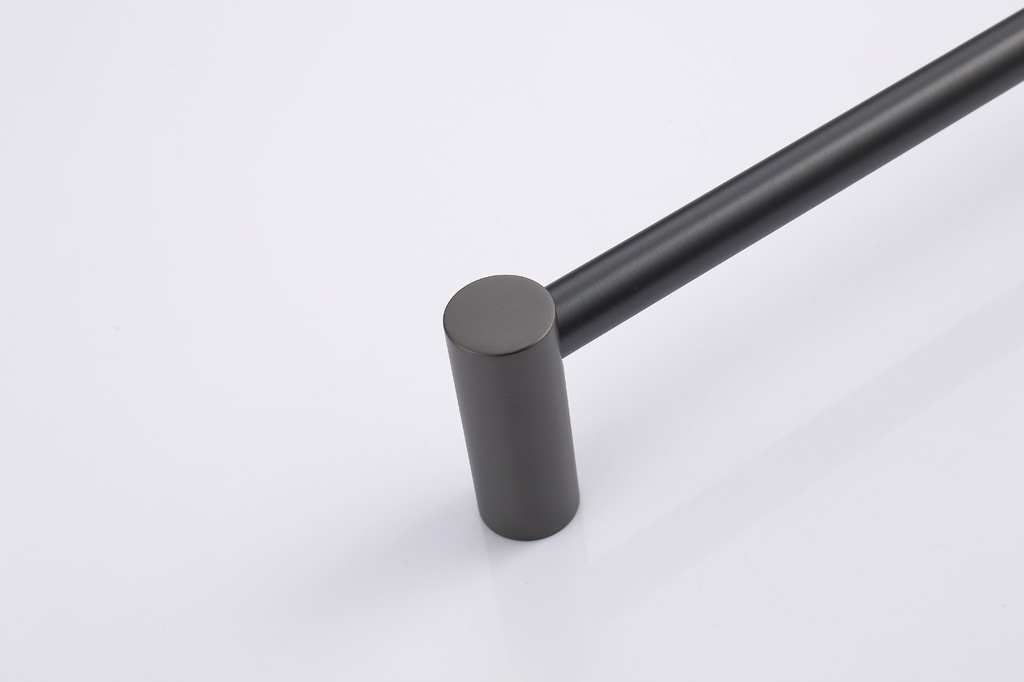 97101GM 60cm single towel bar	gun metal