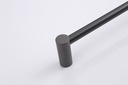 97101GM 60cm single towel bar	gun metal