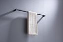 97101GM 60cm single towel bar	gun metal
