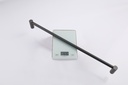 97101GM 60cm single towel bar	gun metal