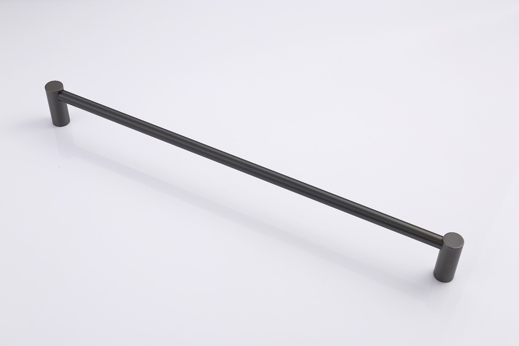 97101GM 60cm single towel bar	gun metal