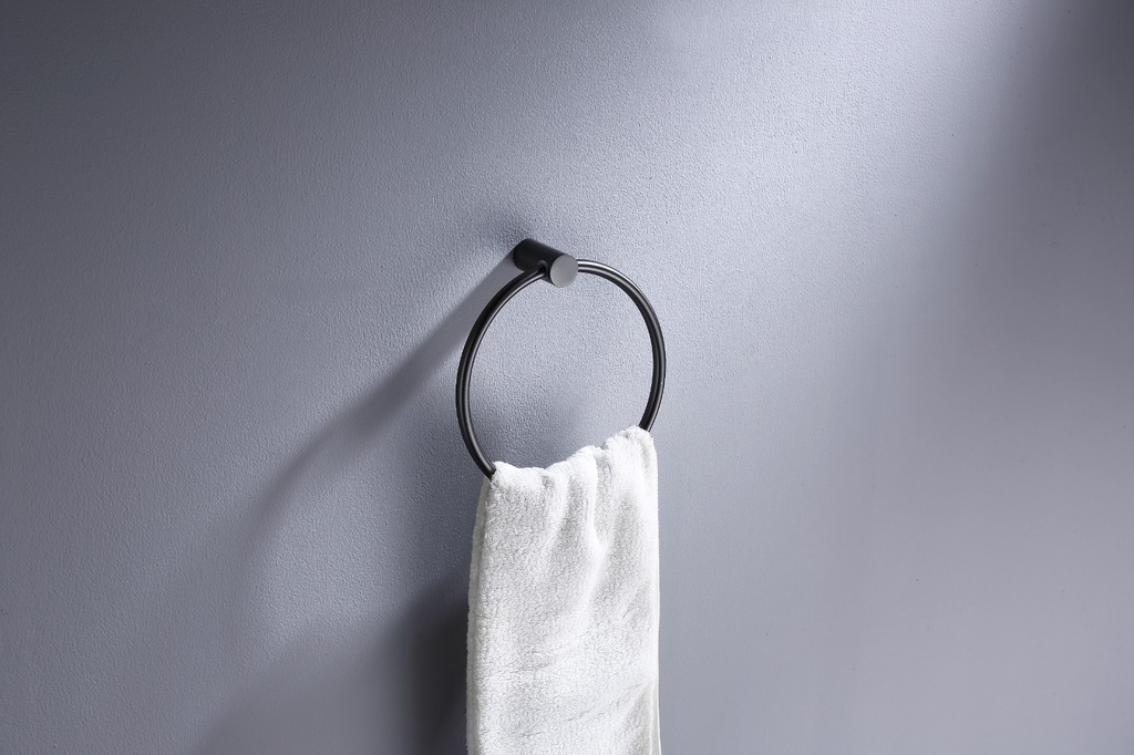 EMPOLO 97102GM	towel ring gun metal