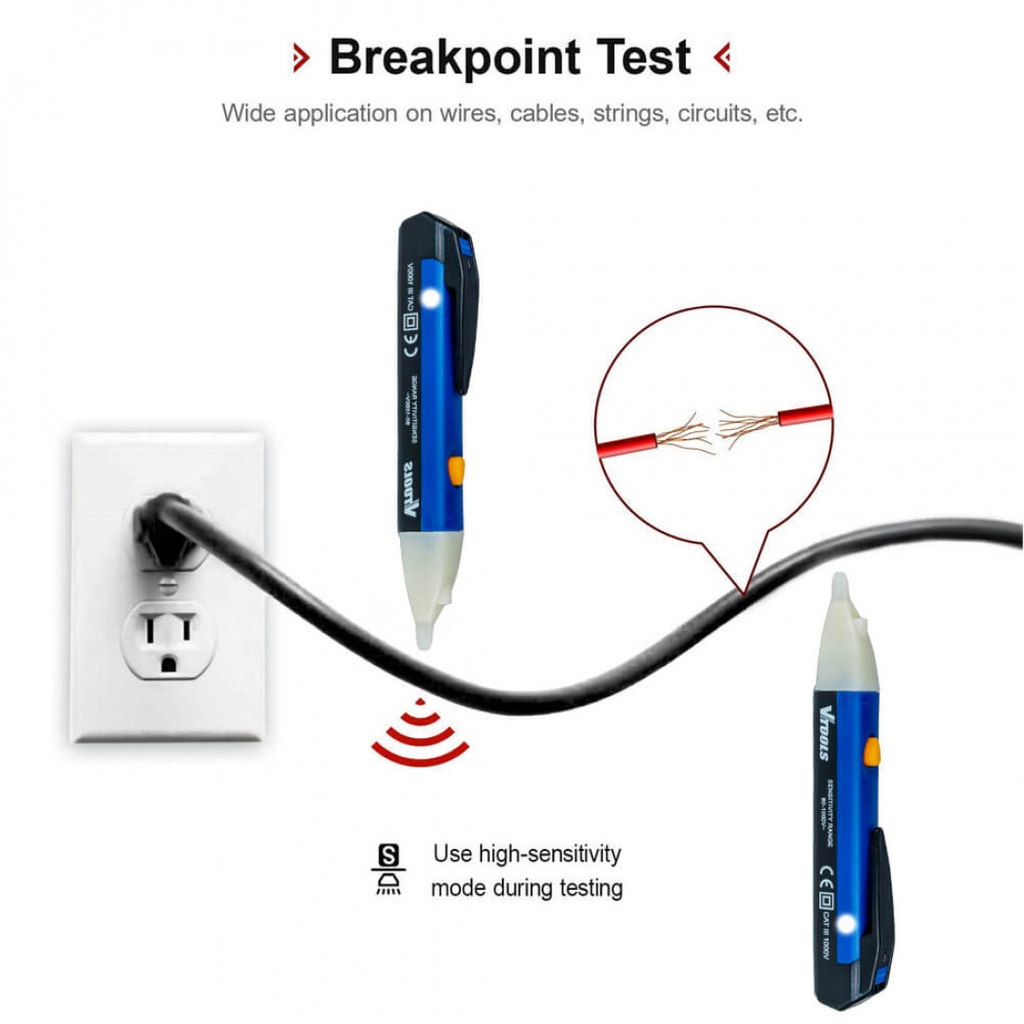 VT2124 INTELLIGENCE NON-CONTACT VOLTAGE TESTER