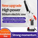 6" portable chainsaw cordless