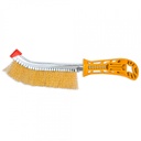 فرشاة سلك شديدة التحمل 250 مم ، لتنظيف إزالة الصدأ والأوساخ وتنظيف الطلاء