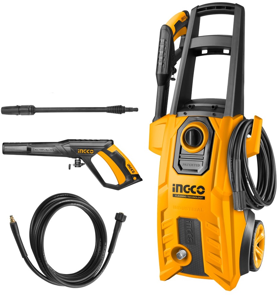 INGCO HPWR18008  ELECTRIC HIGH PRESSURE WASHER150BAR/1800W/220-24