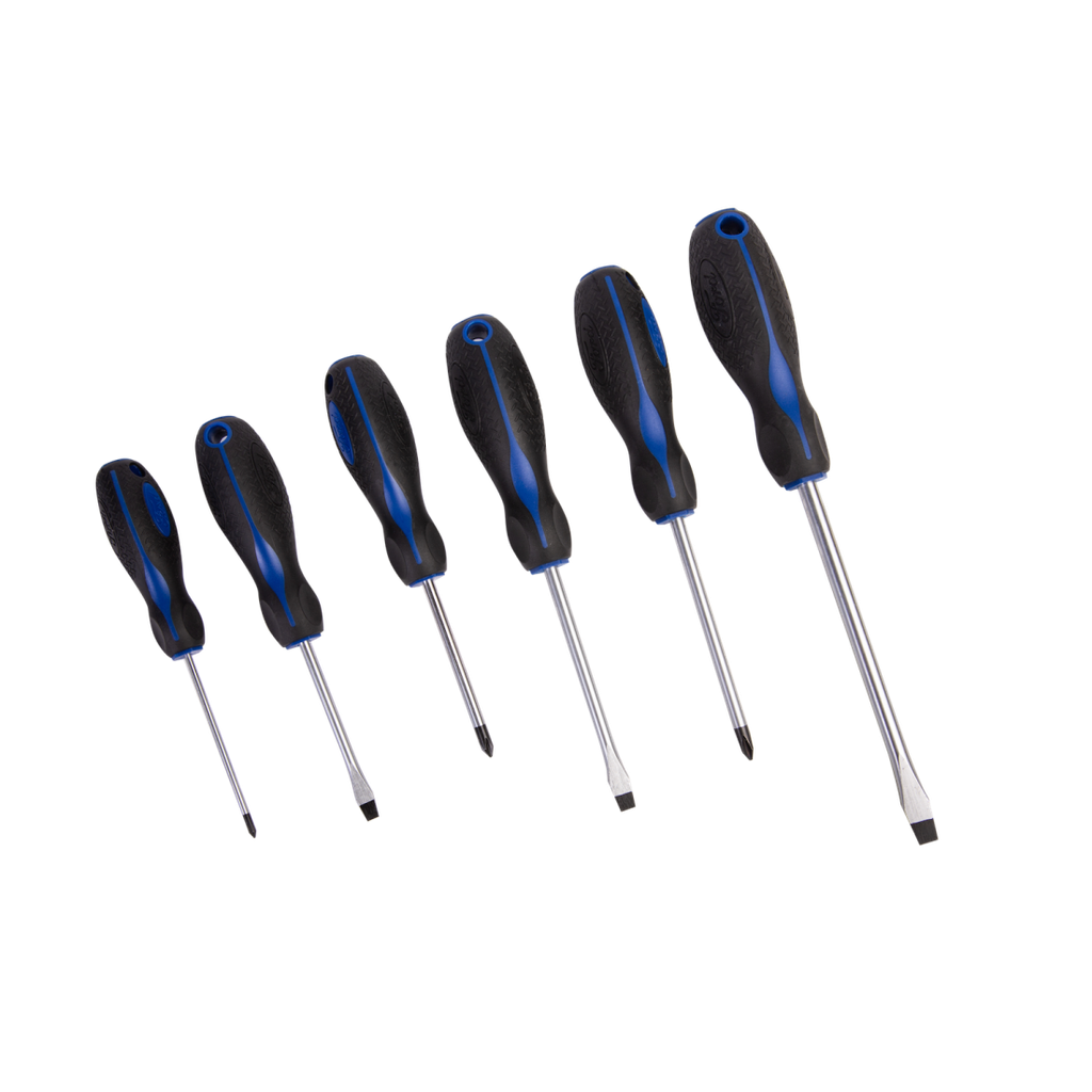 FORD FHT-C-0007 SCREWDRIVER 6PCS SET 3-SLOTTED