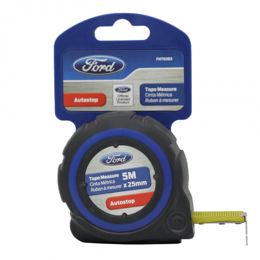 FHT0383 TAPE MEASURE AUTO STOP 5M X 25MM