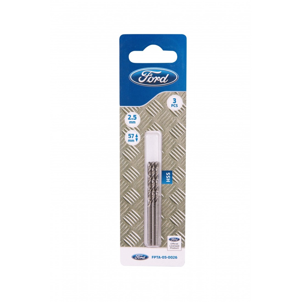 FPTA-05-0026 HSS METAL DRILL,2.5MM