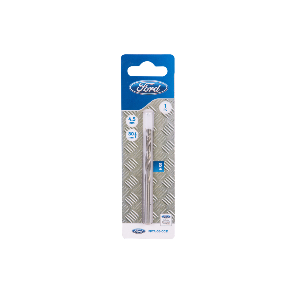 FPTA-05-0031 HSS METAL DRILL,4.5MM