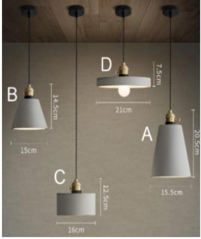 AR8174-A chandelier pendant light