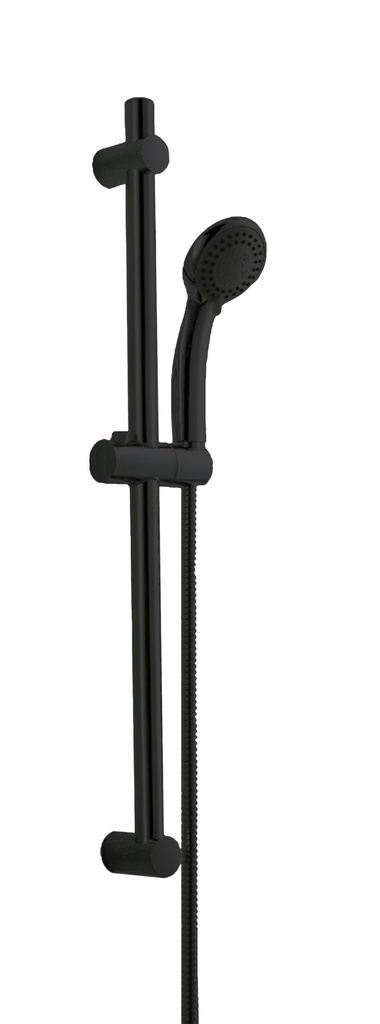 EMPOLO 82832MB sliding shower set matt black