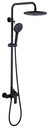 EMPOLO 72 4601MB rain shower combination matt black