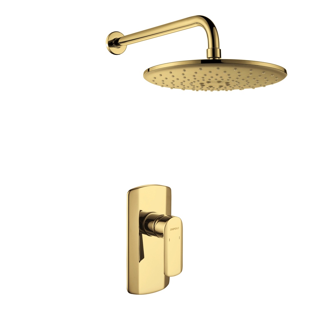 72 4703B G wall mounted shower mixer gold