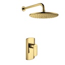 72 4703B G wall mounted shower mixer gold