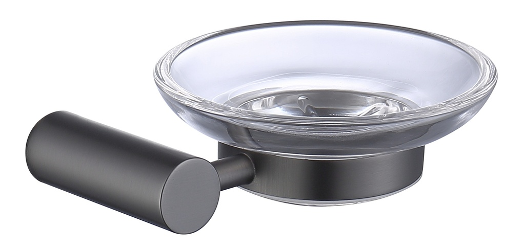 EMPOLO 97106GM soap dish holder gun metal