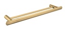 EMPOLO 97208G	60cm double towel bar	gold