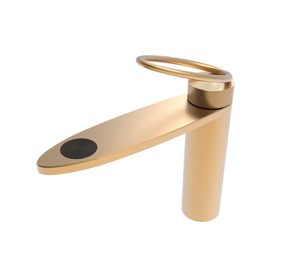 EMPOLO 01 1101BCG Single-lever Basin Mixer brush champagne gold