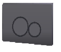 EMPOLO EPP852B	ABS matt black press panel