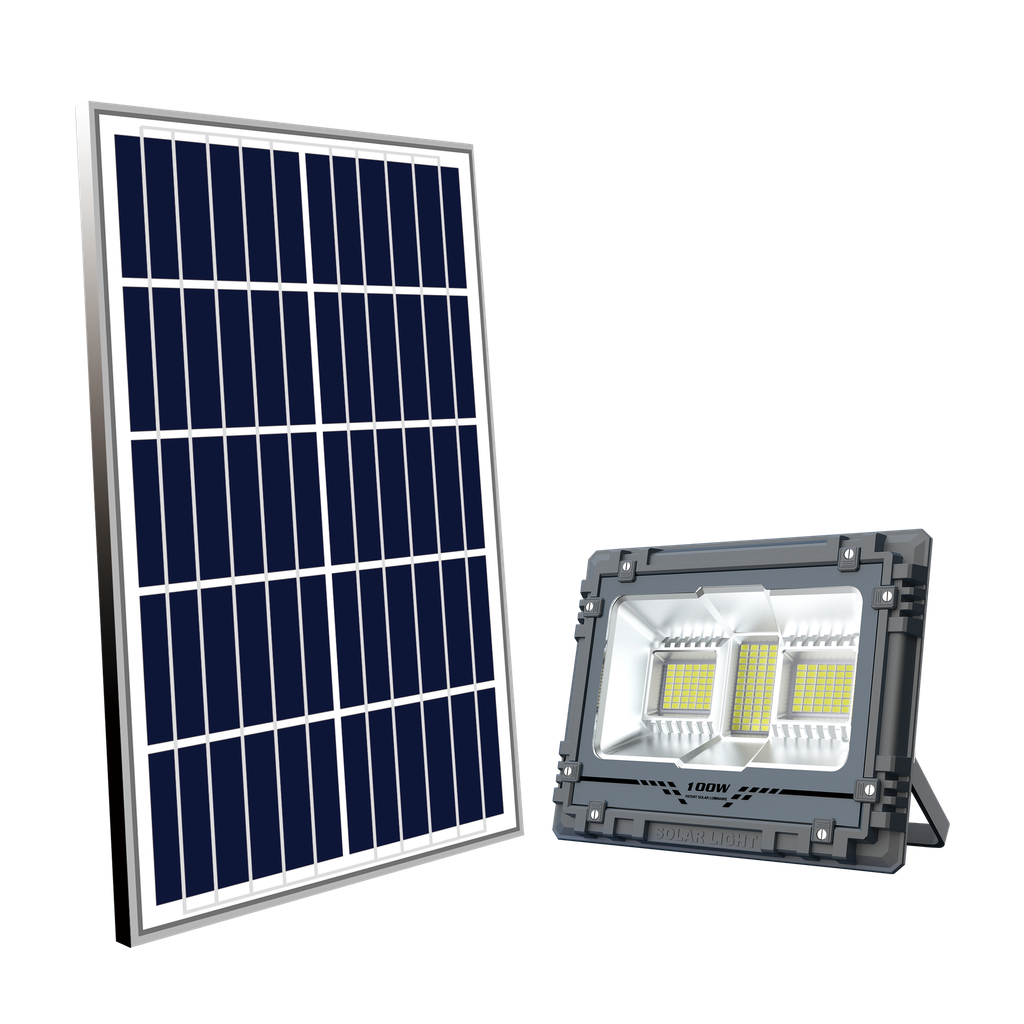 ICON HOME AR-100W solar flood light