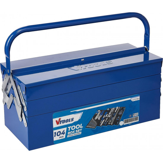 VTOOLS VT2194 104 PCS TOOL BOX SET