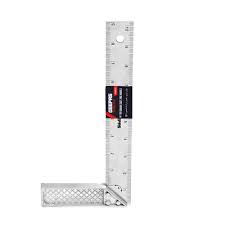 GT59075-try square 10" cast zinc handle 1x3