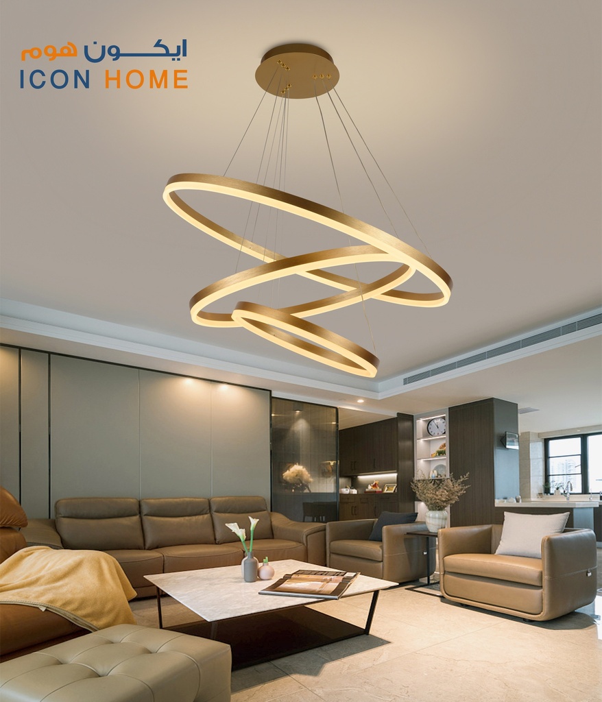ICON HOME chandelier 3039-Double-sided  lighting