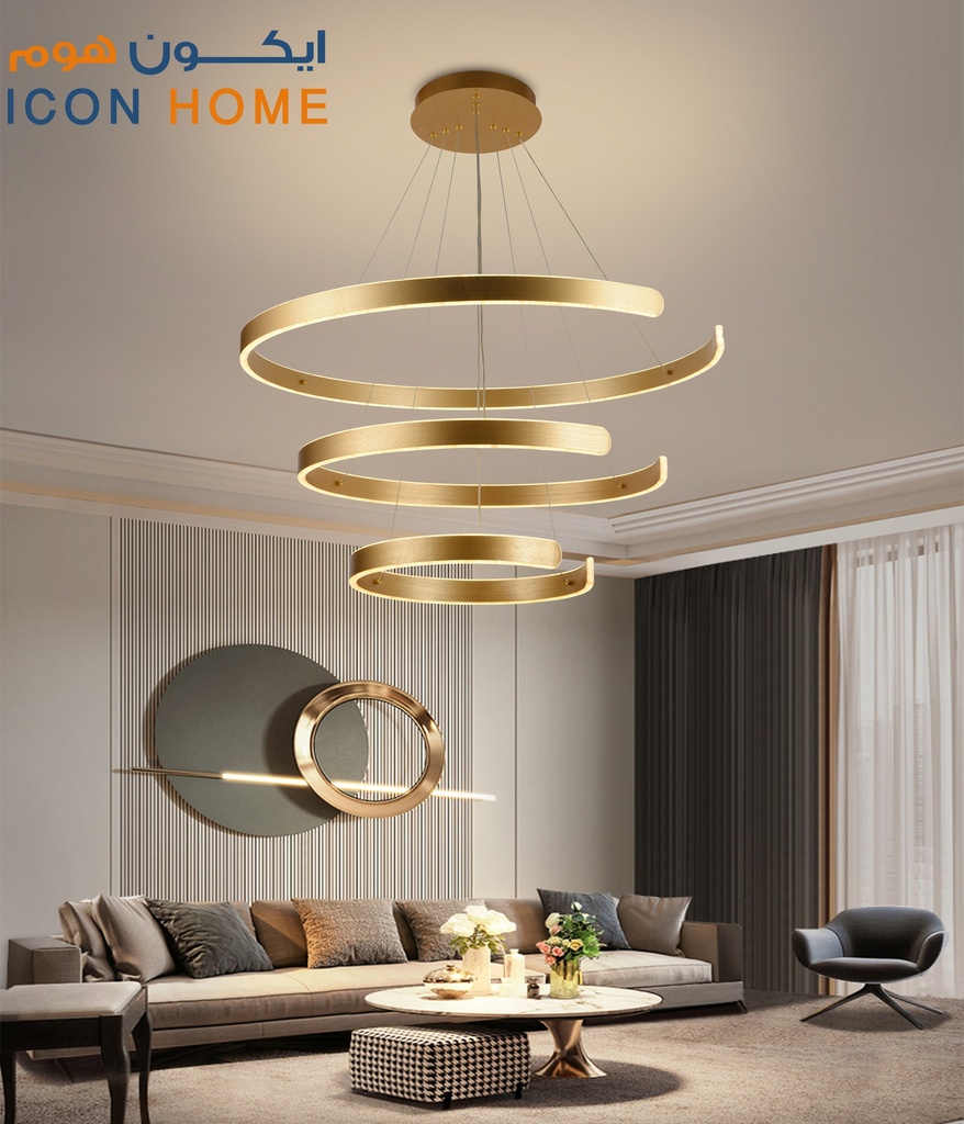 ICON HOME chandelier 3063-One-sided lighting