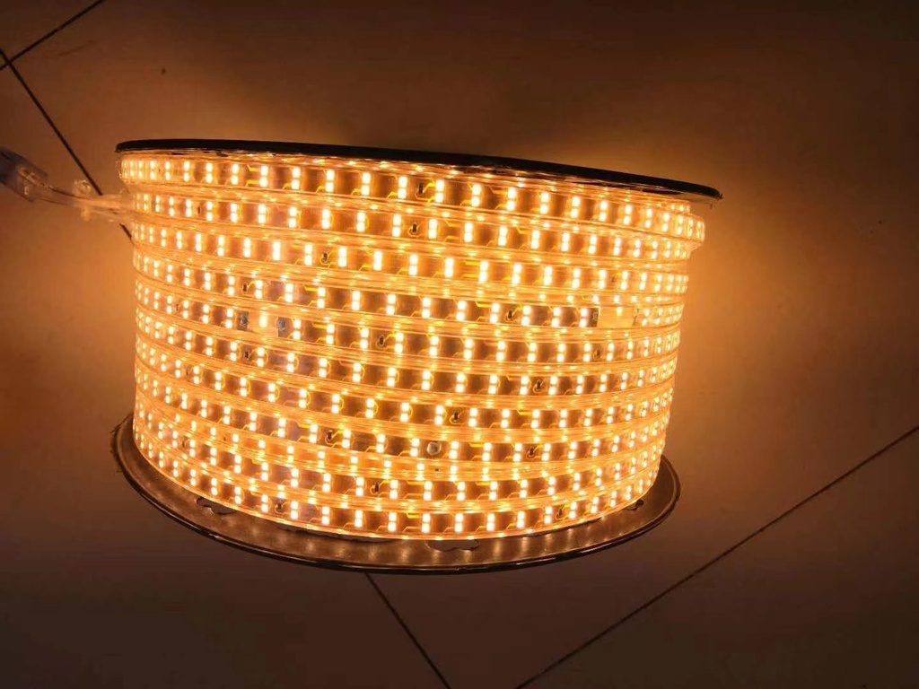 LS-120S2835-220V WW LED STRIP 3000K 120PCSSMD2835 100M