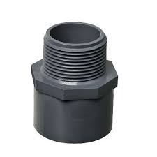 HP BS MALE ADAPTOR DARK GREY 1 1/2"