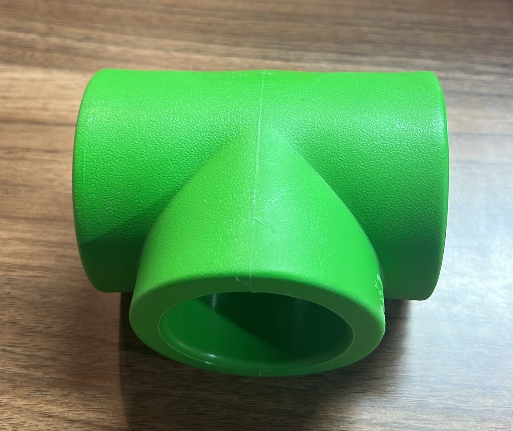 EQUAL TEE 50MM PPR TECHNO