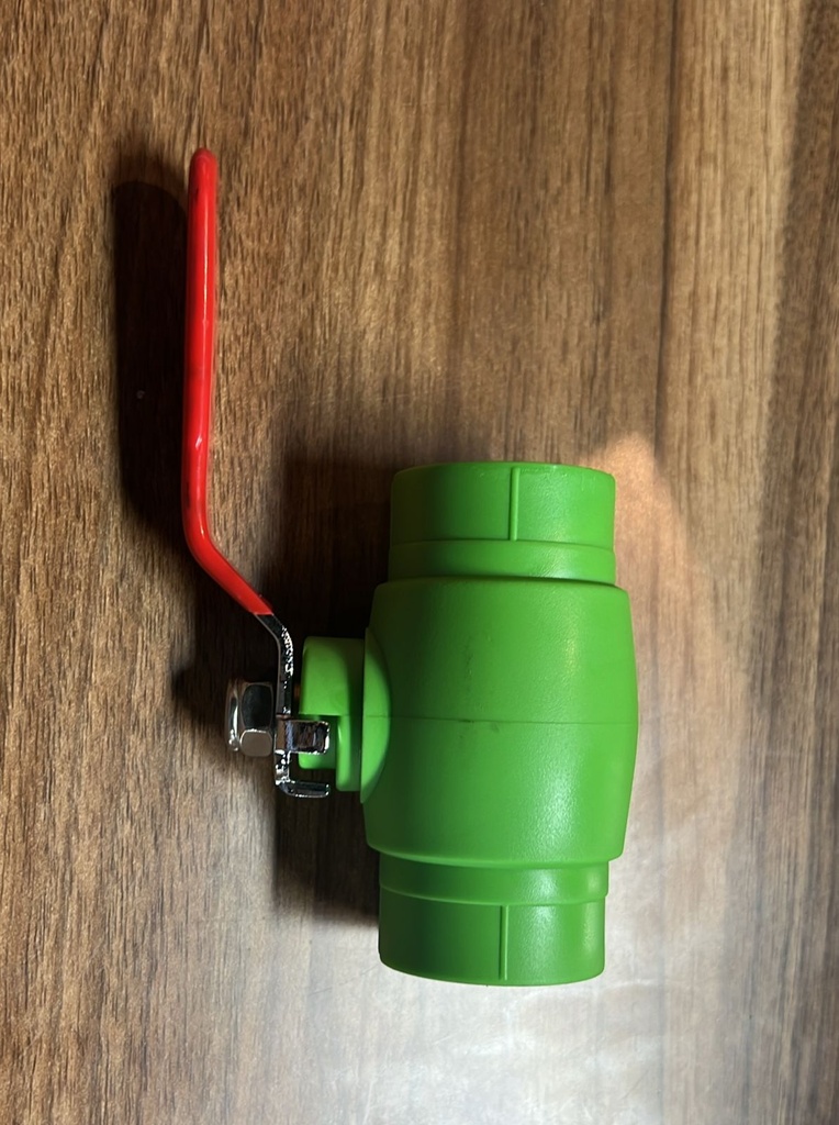 Ball Valve Steel Handle 25MM PPR