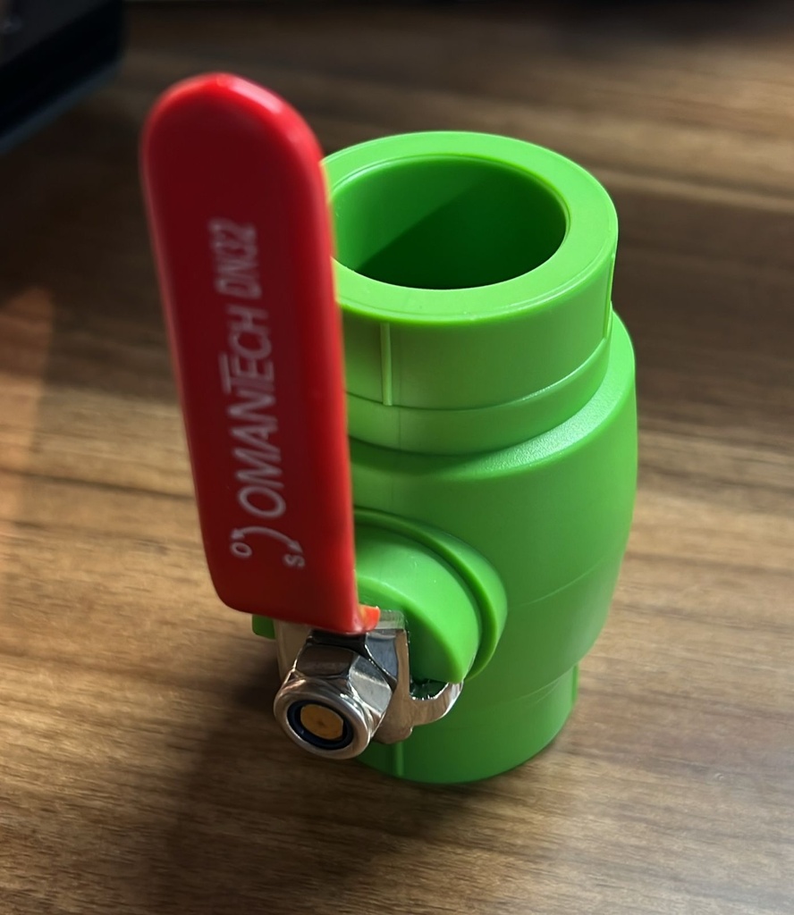 Ball Valve Steel Handle 32mm