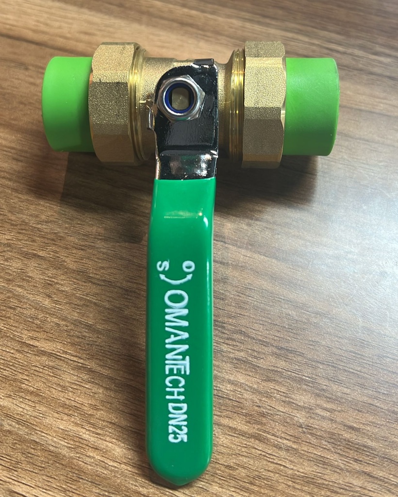 Spherical Valve Type A 25mm PPR TECHNO