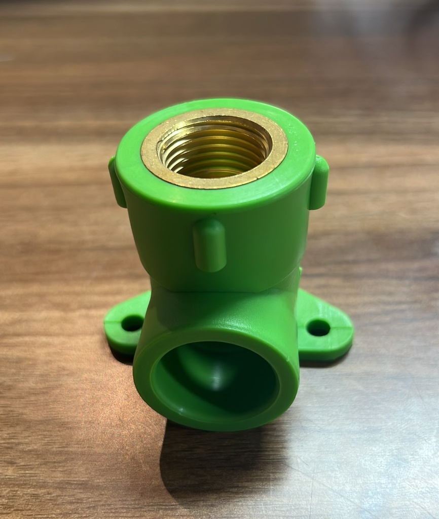 Female Elbow With Wall Disk 25*1/2"