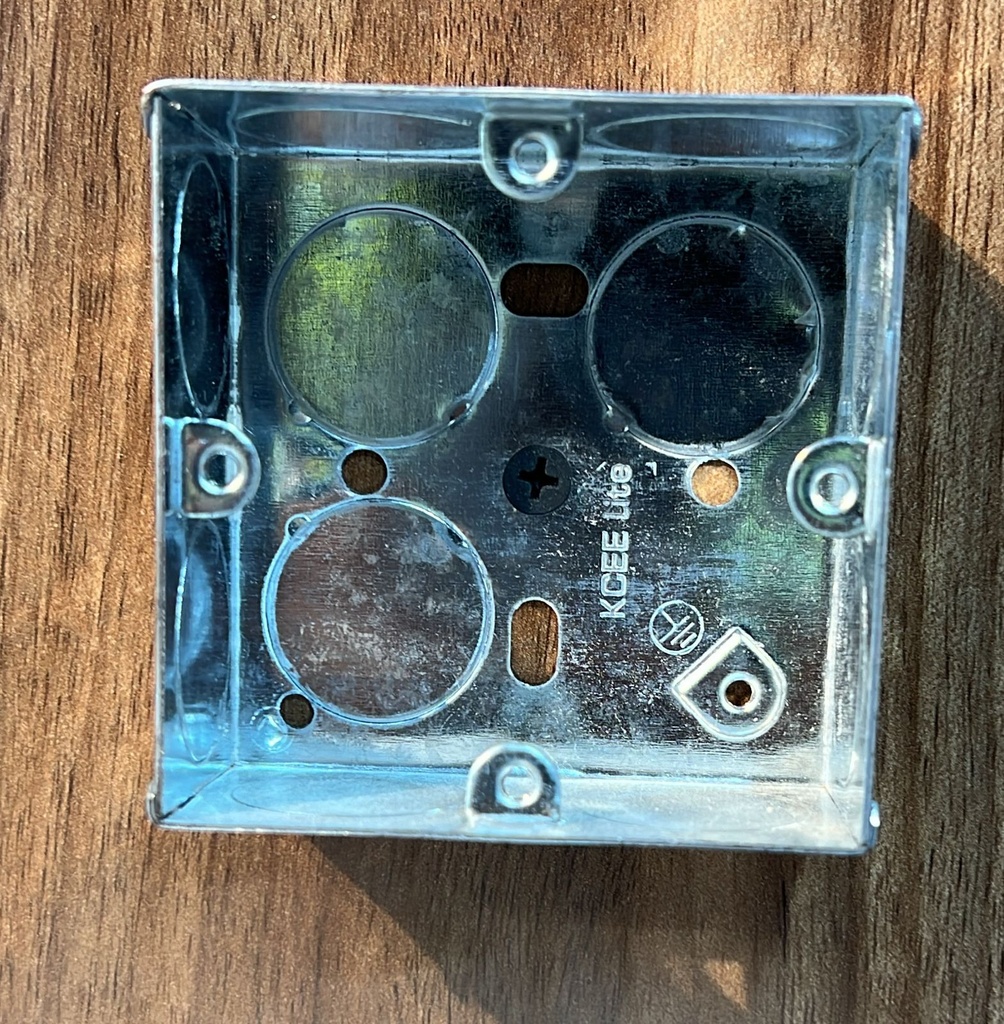 metal box 3*3 high iron box 1.0mm