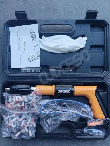 Cordless household handheld strong concrete wall nail gun metal farming