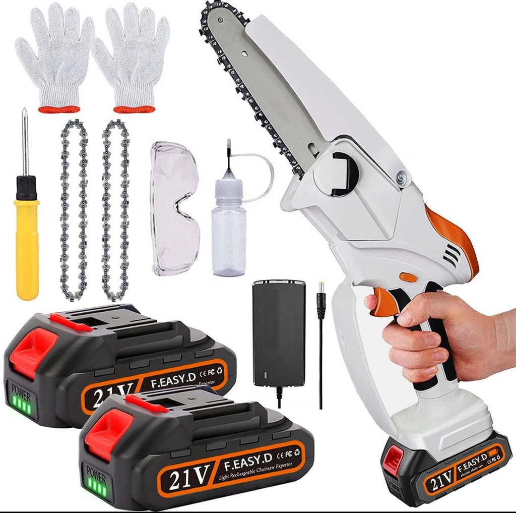 6" portable chainsaw cordless