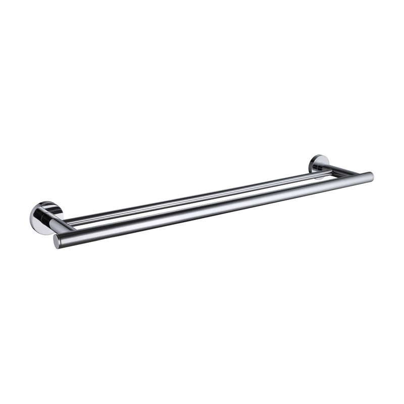 EMPOLO BRASS CHROME COLOR 60CM DOUBLE TOWEL BAR 91508
