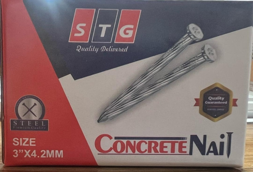 steel nails stg 3"