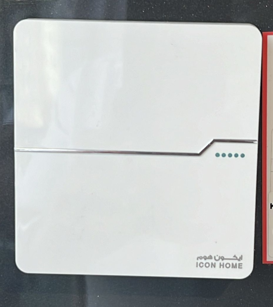 KCP1-002 ICON HOME 1GANG 2WAY PLATE SWITCH 