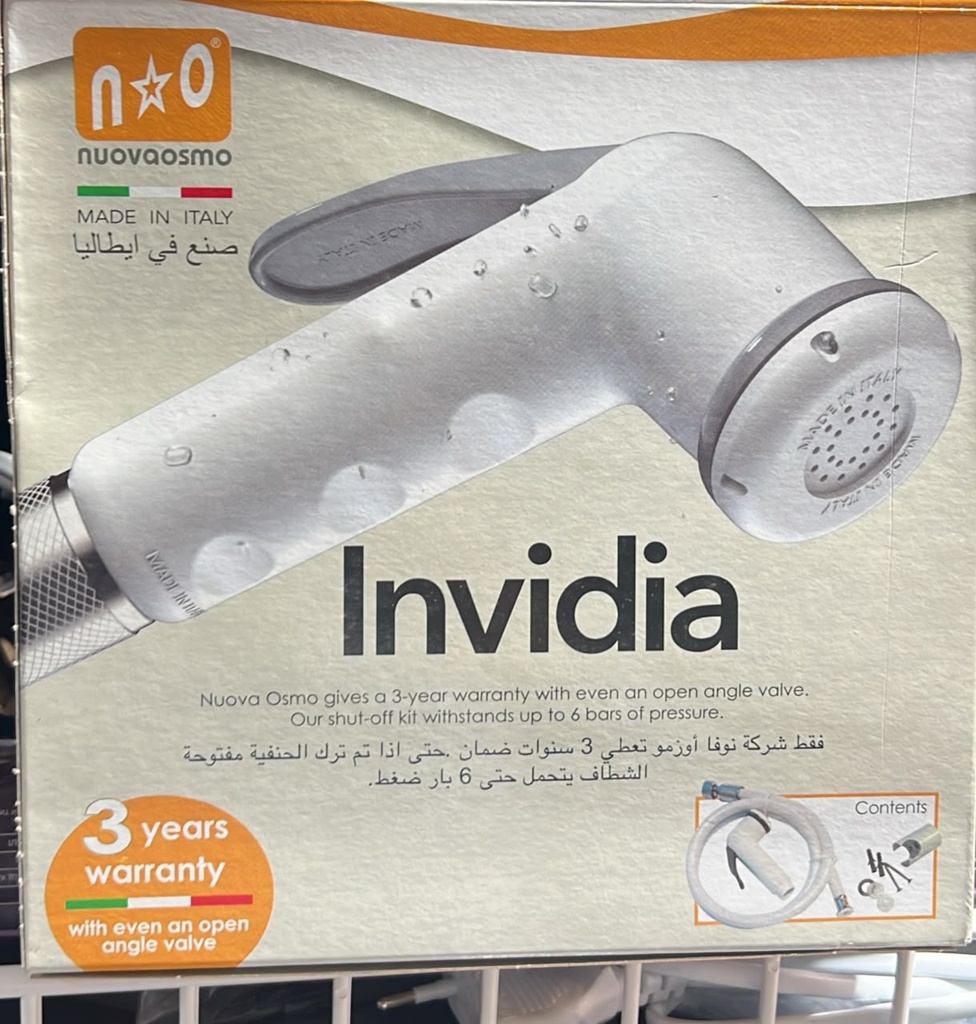 INVIDIA WHITE ITALY BIDET SPRAY