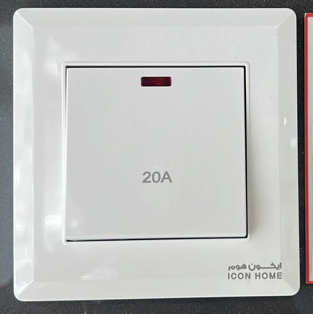 S7.1-033 ICON HOME  20A SWITCH 