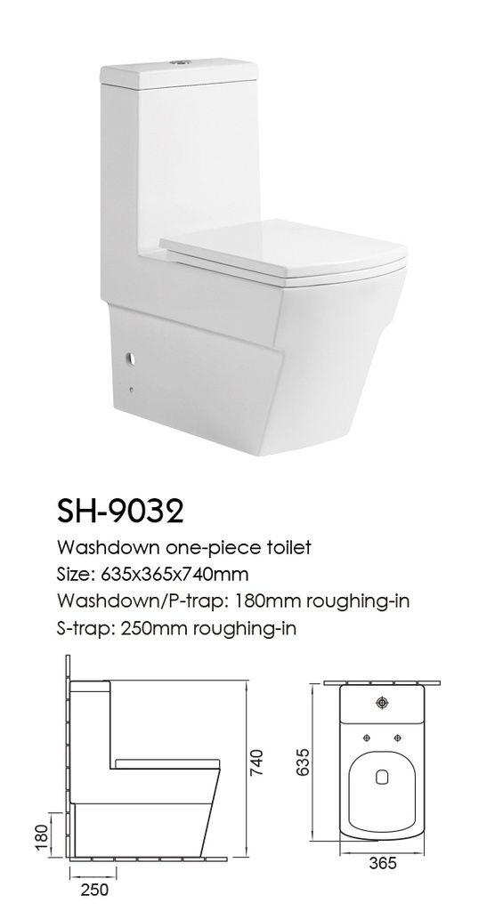 ICON HOME SH-9032  S TRAP TOILET