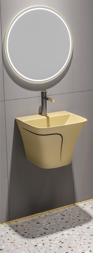 ICON HOME SH-P128KBL WALL HANG BASIN