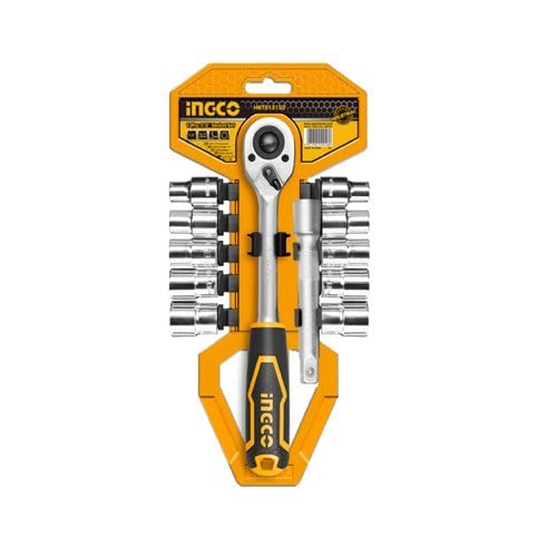 INGCO HKTS12122 12 Pcs 1/2" socket set