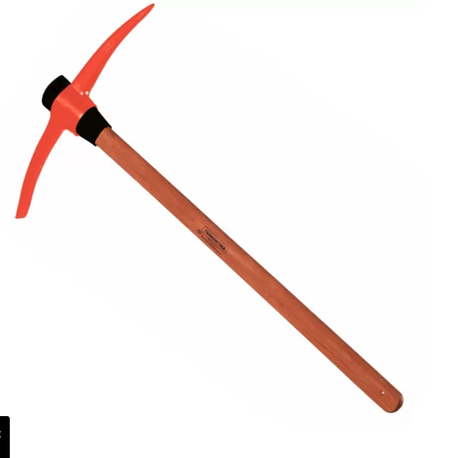 TR77300543 4 RAILROAD CLAY PICK W/HANDL